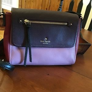 KATE SPADE Color Block Leather Crossbody